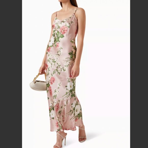 Reformation Parma Silk Dress NWT Size XL - Picture 2 of 9